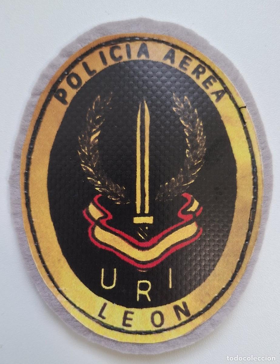 Military Antiques: PARCHE POLIC&Iacute;A A&Eacute;REA LE&Oacute;N