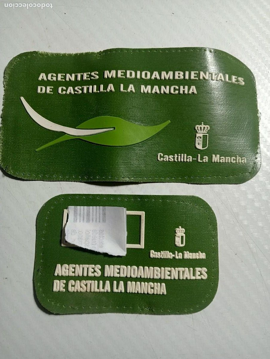 Militaria: PARCHE AGENTES MEDIOAMBIENTALES CASTILLA LA MANCHA GUARDAS FORESTALES