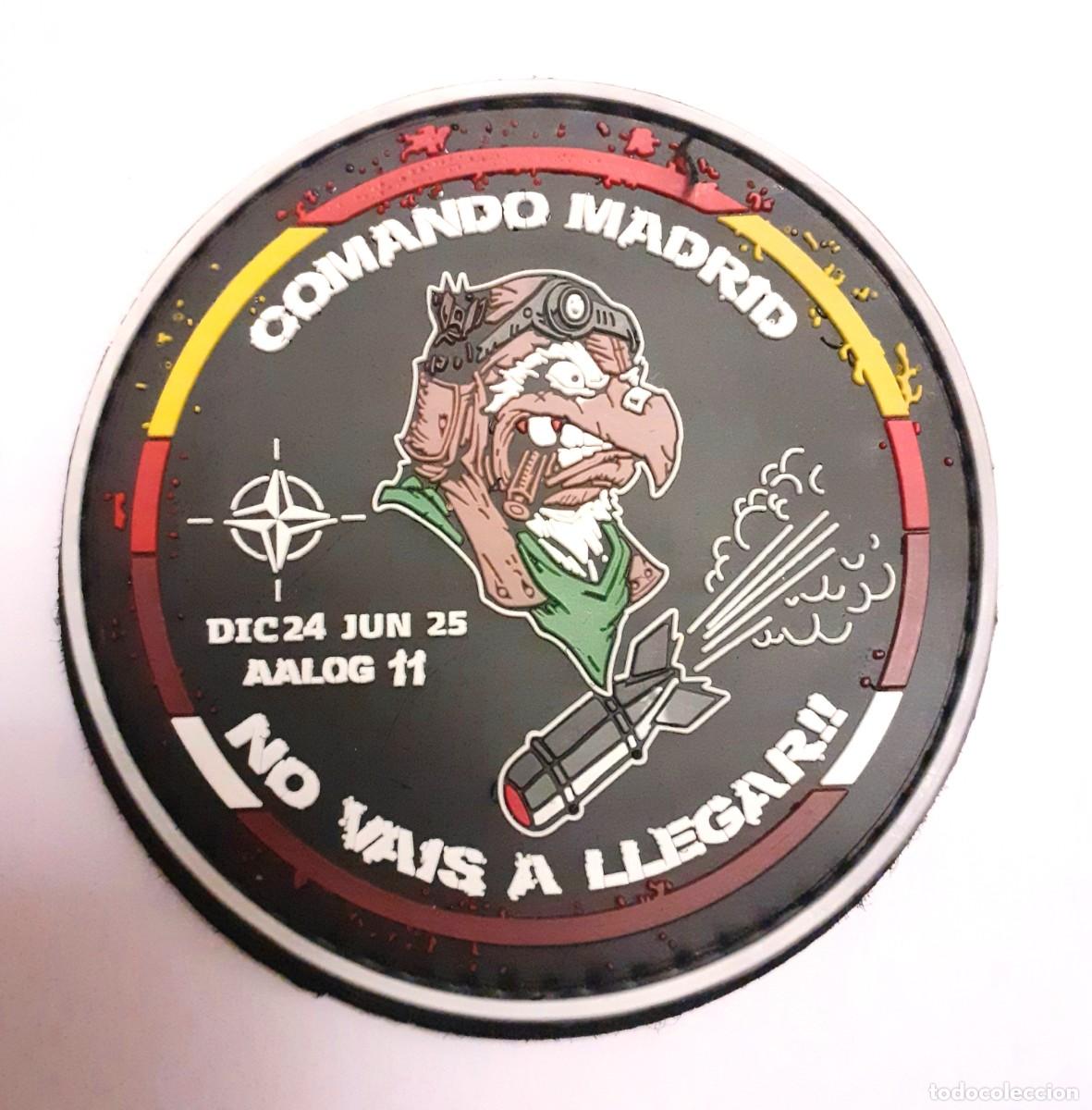 Militaria: parche EJERCITO MISION INTERNACIONAL EN LETONIA - Foto 1