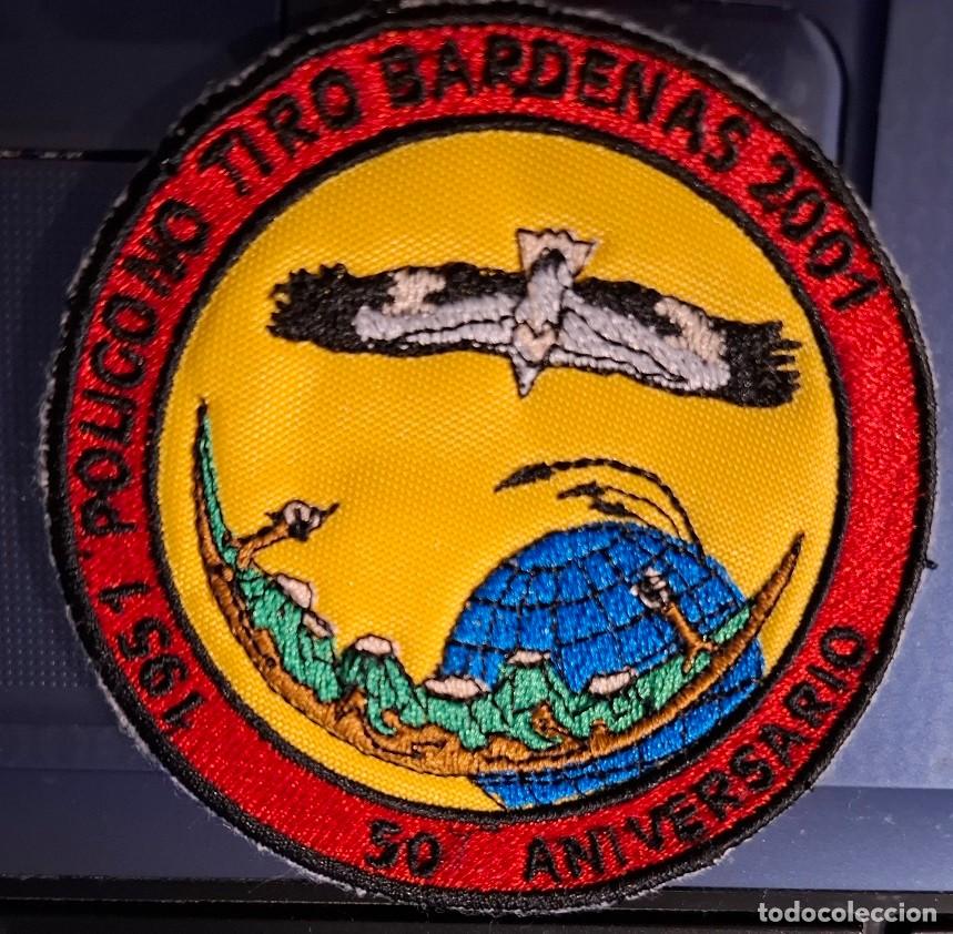 Militaria: PARCHE EJERCITO AIRE POLIGONO TIRO BARDENAS 50&ordm; ANIVERSARIO NUEVO
