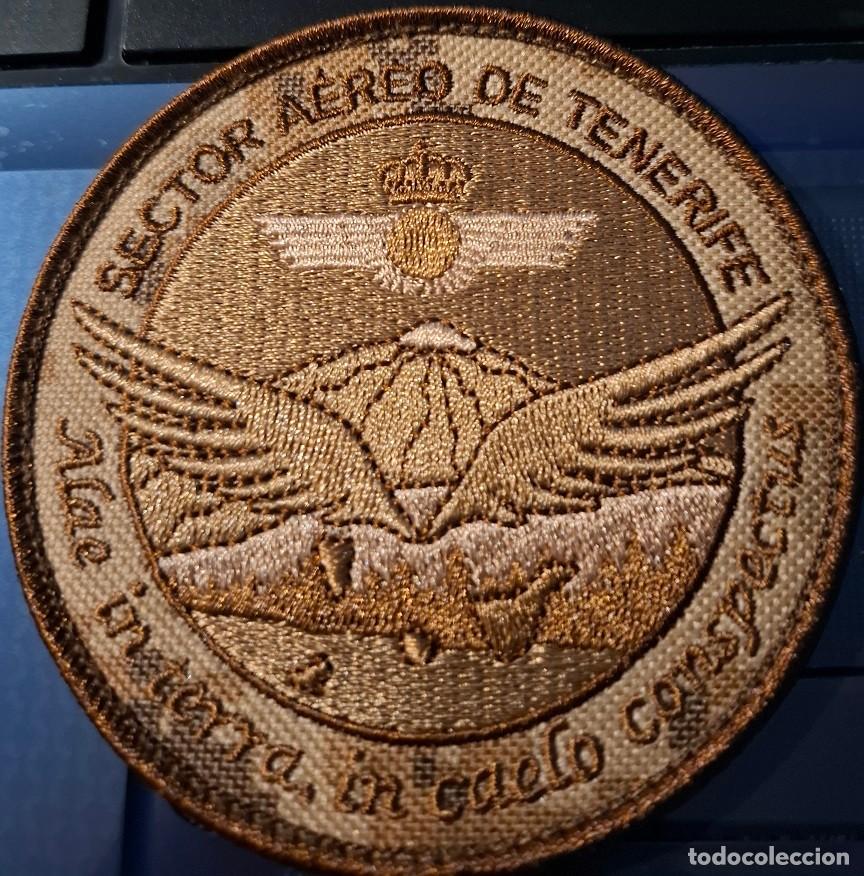 Militaria: PARCHE EJERCITO AIRE SECTOR AEREO TENERIFE NUEVO