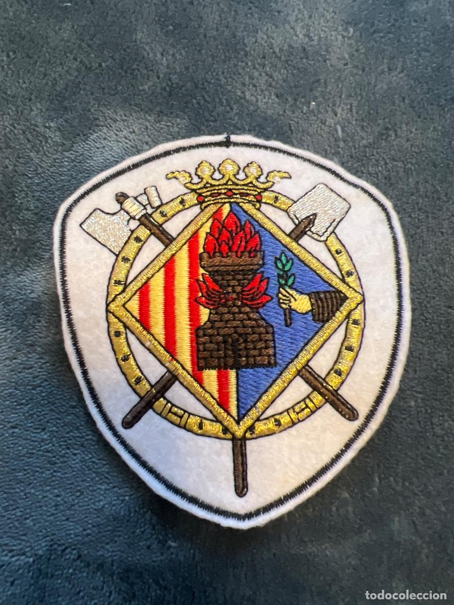 Military Antiques: Parche Bomberos Barcelona.