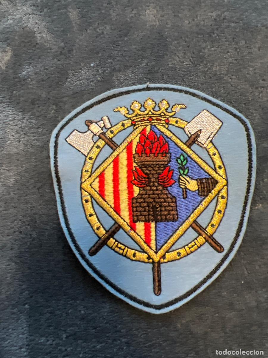 Military Antiques: Parche Bomberos Barcelona.