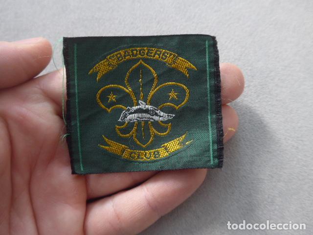Militaria: Antiguo parche original de los Boy Scouts de Estados Unidos