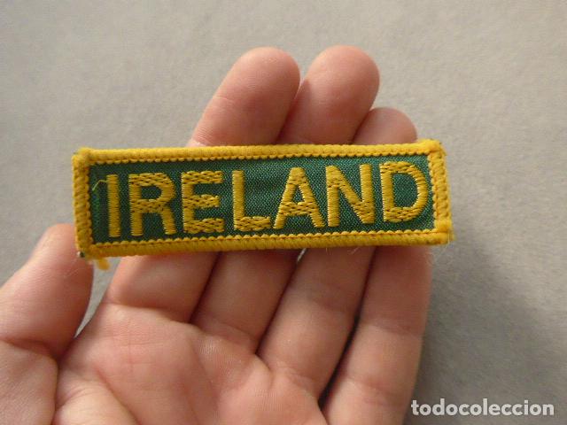 Militaria: Antiguo parche original de los Boy Scouts de Irlanda