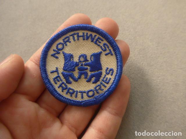 Militaria: Antiguo parche original de los Boy Scouts de Canada