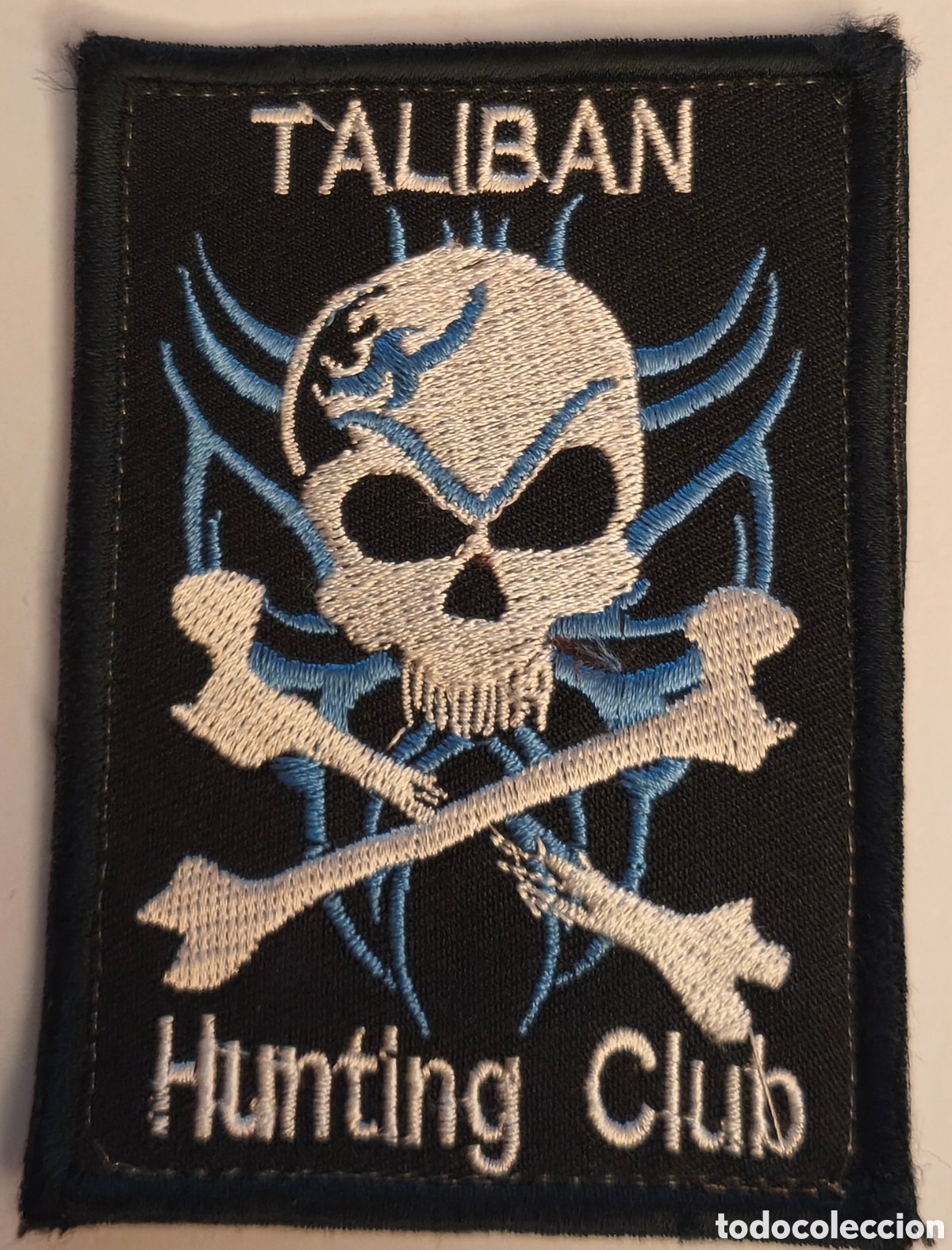 Militaria: PARCHE EMBLEMA DE BRAZO BORDADO TALIBAN HUNTING CLUB