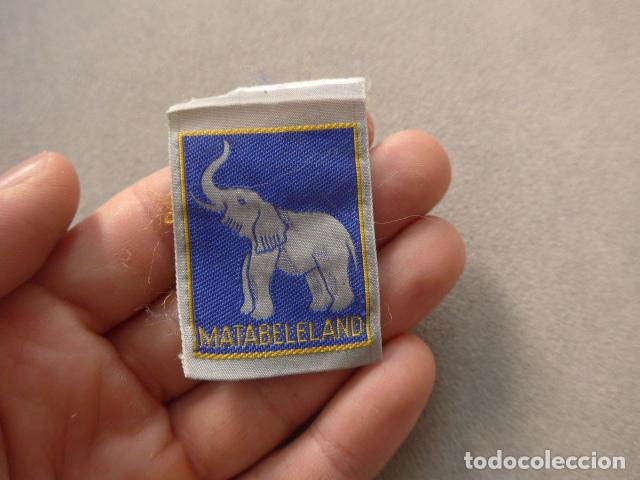 Militaria: Antiguo parche original de los Boy Scouts de Matabeleland en Zimbawe