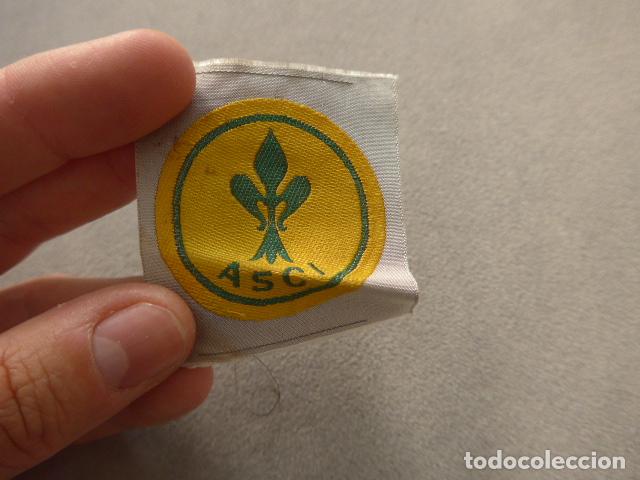 Militaria: Antiguo parche original de los Boy Scouts, de los Scouts catolicos italianos, Italia
