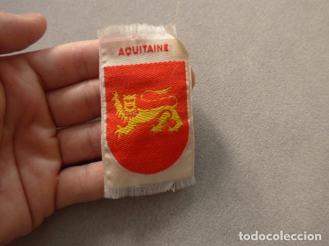 Militaria: Antiguo parche original de los Boy Scouts de Aquitaine en Francia