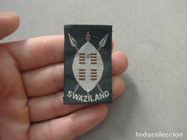 Militaria: Antiguo parche original de los Boy Scouts de Swazilandia, Africa.