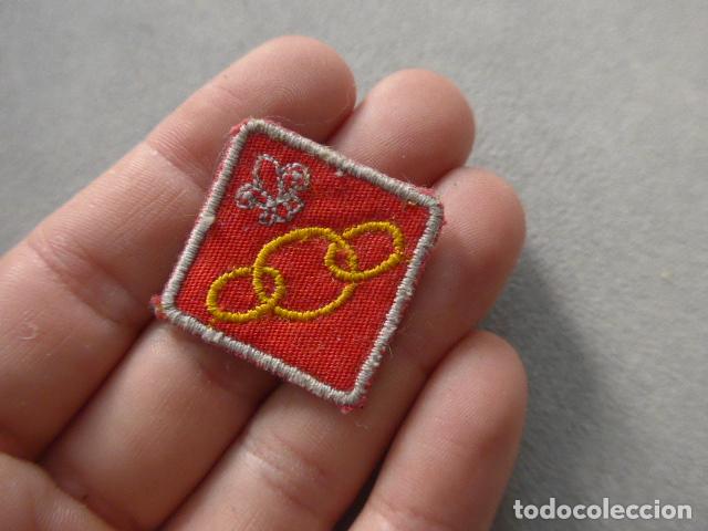 Militaria: Antiguo parche original de los Boy Scouts de Gran Breta&ntilde;a