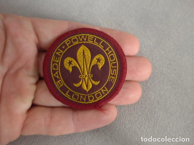 Militaria: Antiguo parche original de los Boy Scouts de London, Gran Breta&ntilde;a