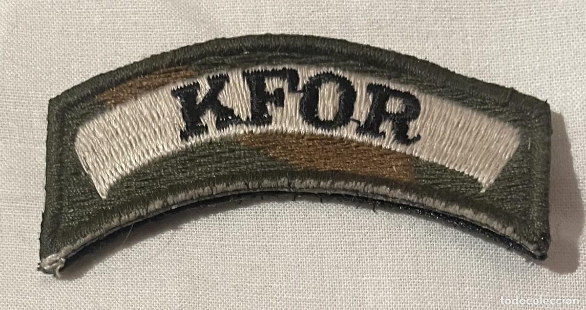 Militaria: Parche KFOR de Hombro