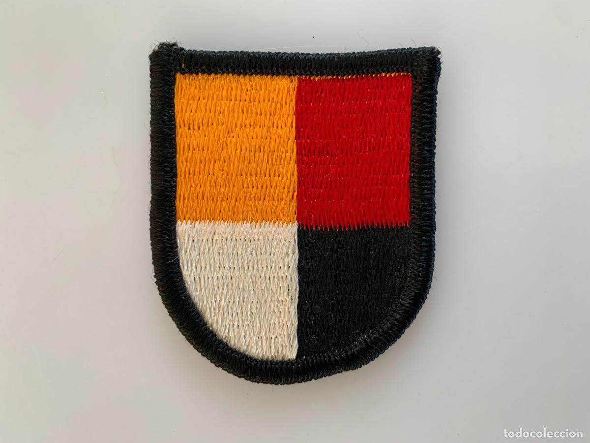 Militaria: Emblema Boina 3&ordm; Grupo Fuerzas Especiales US Army VTG 80s