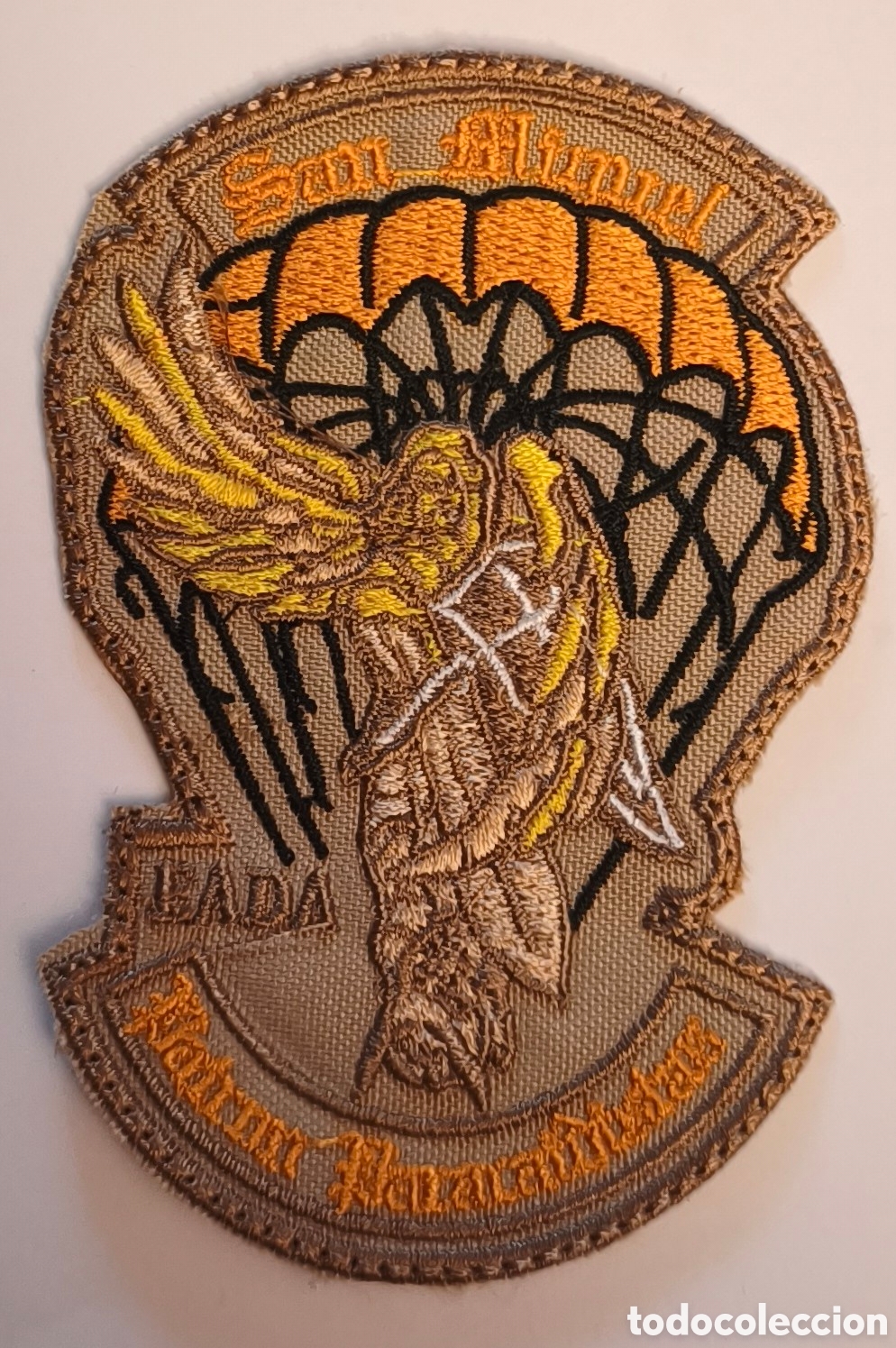 Militaria: PARCHE EMBLEMA BORDADO EADA SAN MIGUEL