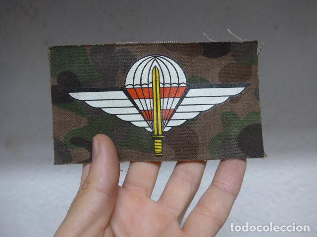 Militaria: Antiguo parche de camuflaje de paracaidista de Austria, original, austriaco.
