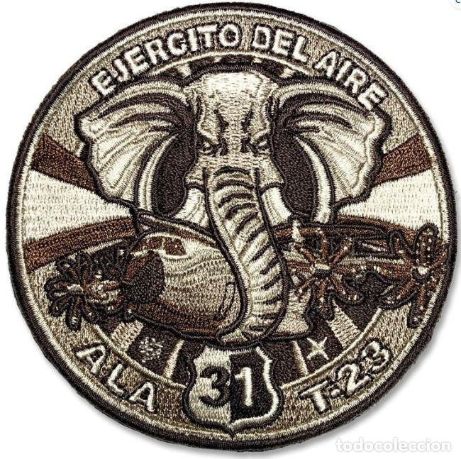 Militaria: Parche A400M Ala 31 T-23