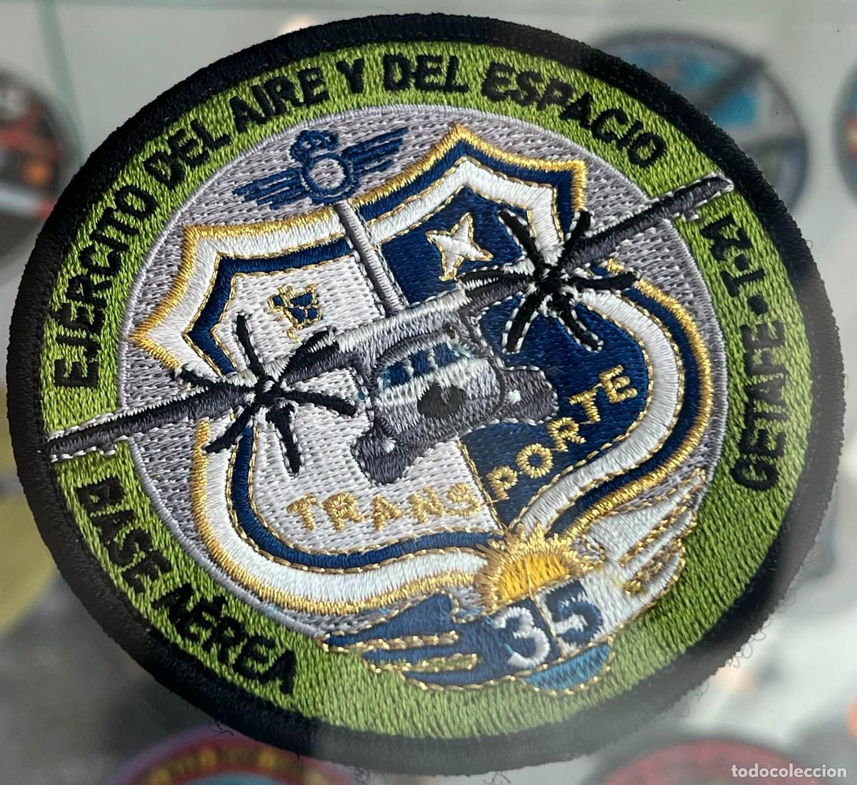 Militaria: Parche Ala 35 Getafe T-21 Transporte