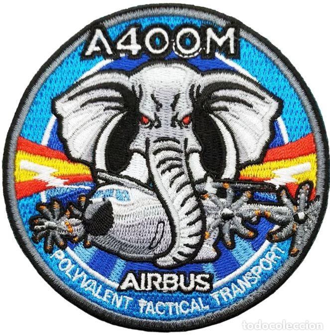 Militaria: Parche A400M Elefante Azul