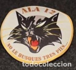 Militaria: Parche Ala 12 No le busques tres pies...