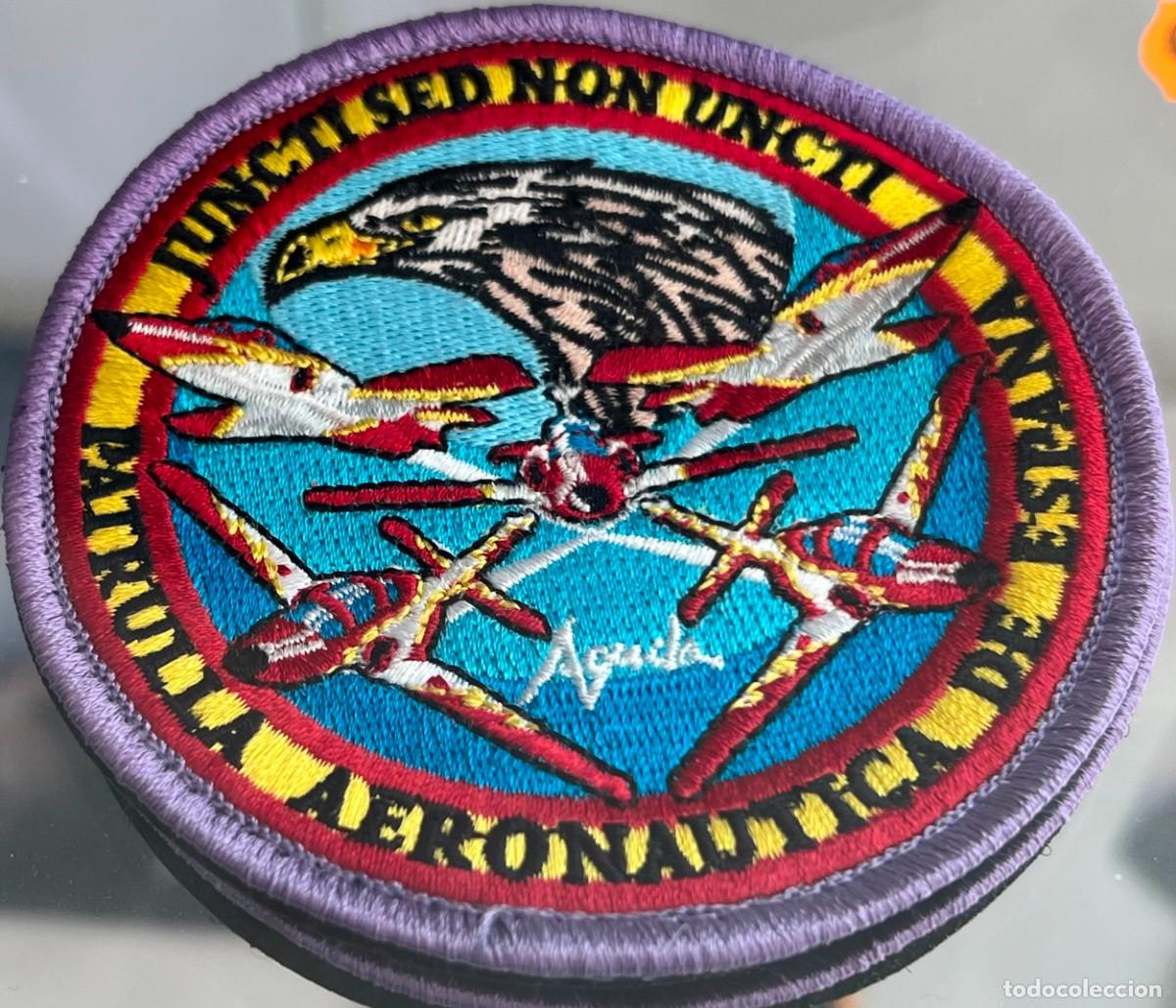 Militaria: Parche Patrulla Aeron&aacute;utica de Espa&ntilde;a - Juncti sed non uncti