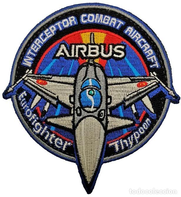 Militaria: Parche Eurofighter Thypoon - Incerceptor Combat Aircraft