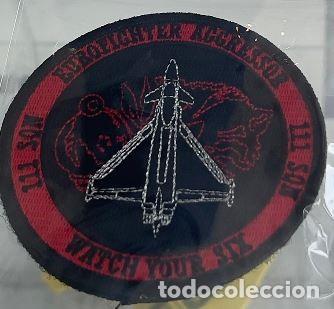 Militaria: Parche Typhoon Agressor - Watch your six (Redondo)