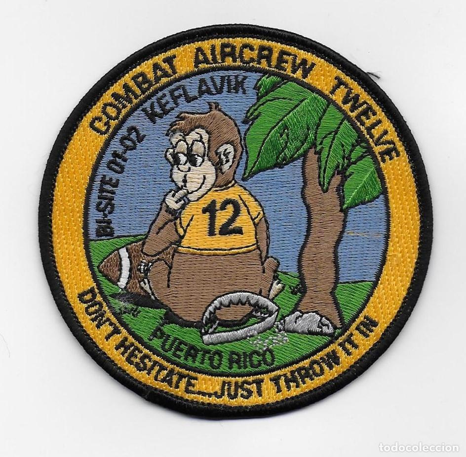 Militaria: parche AVIACION USA EN PUERTO RICO