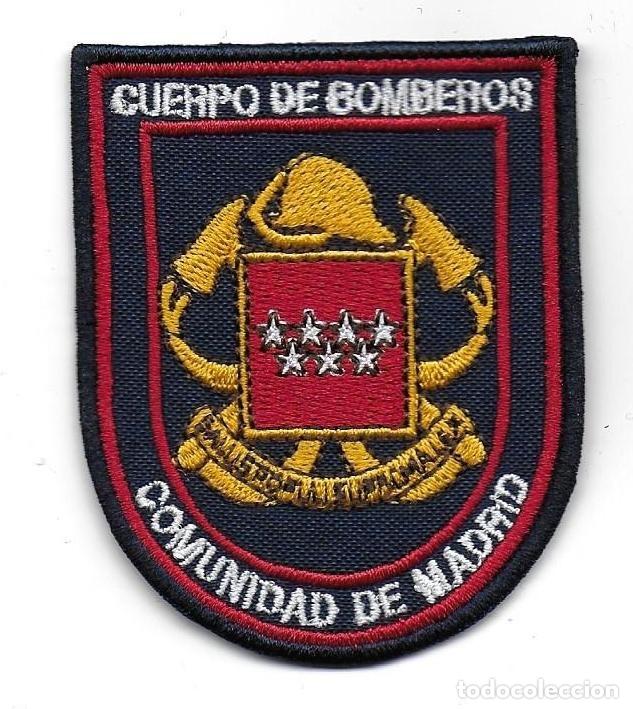 Militaria: parche BOMBEROS DE MADRID