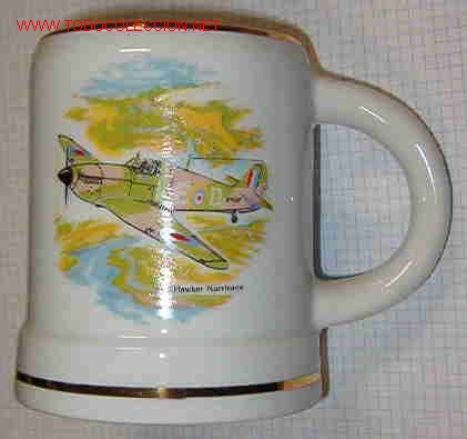 Military Antiques: Jarra de cerveza, Hawker Hurricane