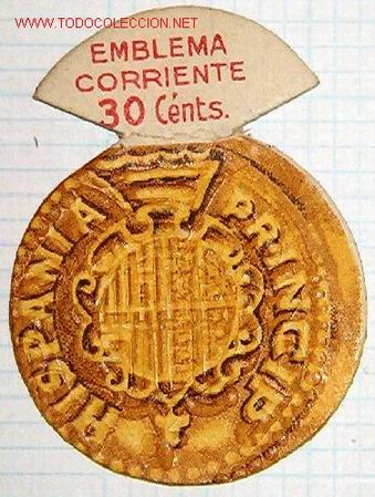 Militaria: Cartoncito de Auxilio Social.