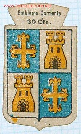 Militaria: Cartoncito de Auxilio Social.