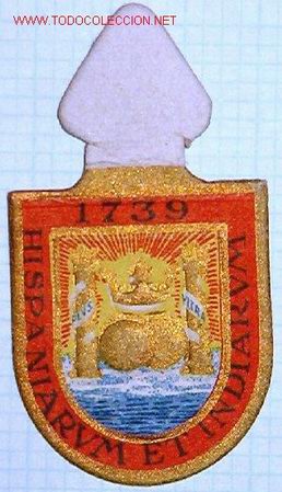 Militaria: Cartoncito de Auxilio Social.