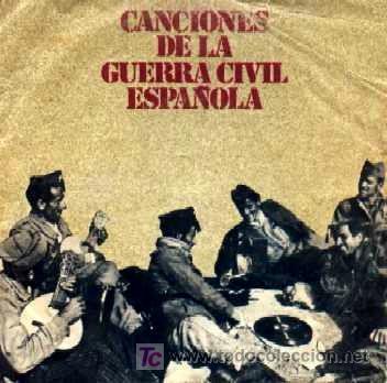 Militaria: CANCIONES DE LA GUERRA CIVIL ESPA&Ntilde;OLA &middot;&middot;&middot; Falangista soy / Ay Carmela / Coplas... - (EP 45 rpm)