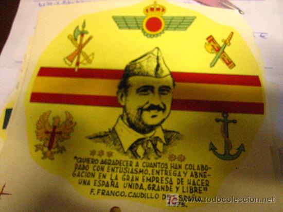 Military Antiques: Calcomania de 15x14 cms aprox.
