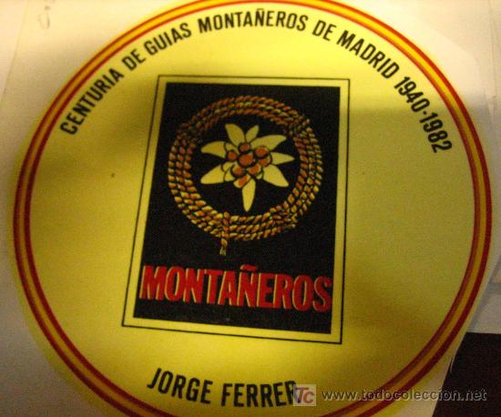 Militaria: Calcomania de 12 cms aprox. - Foto 1