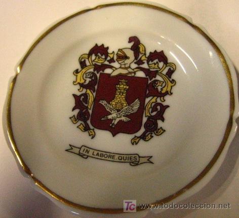 Militaria: Plato peque&ntilde;o, de 8 cms de di&aacute;metro