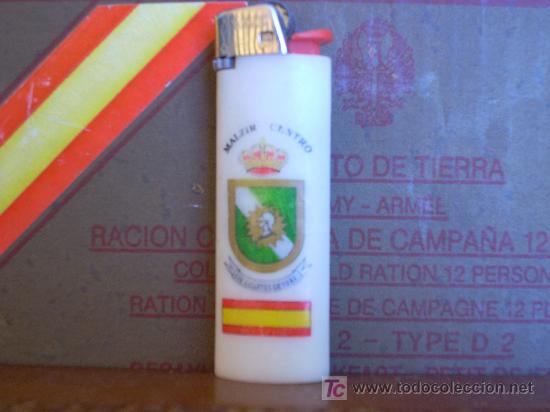 Militaria: ENCENDEDOR MILITAR: MALZIR - CENTRO. CUARTEL GENERAL - Foto 1