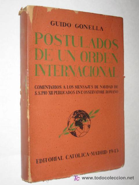 Militaria: COMENTARIOS A LOS MENSAJES DE NAVIDAD DE S.S. P&Iacute;O XII PUBLICADOS EN L&acute;OSSERVATORE ROMANO. 1943