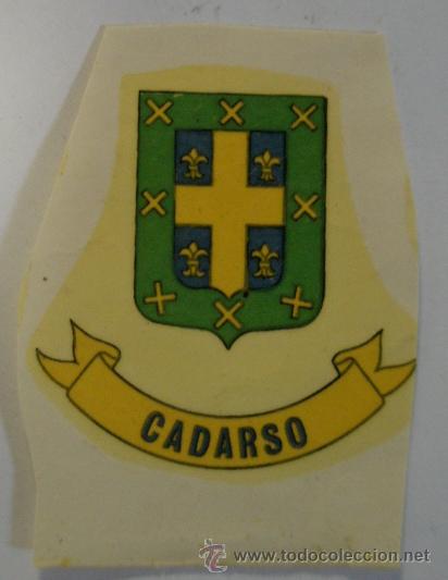 Militaria: 1 calcomania, Cadarso, 38 x 4 cms - Foto 1