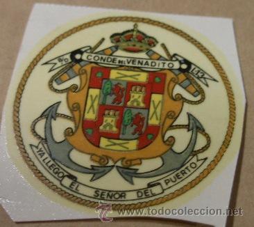 Militaria: calcomania de 35 cms Conde Venadito - Foto 1
