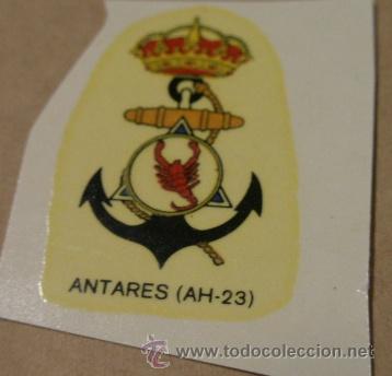 Militaria: Calcomania de 3'5 cms AH-23, Antares