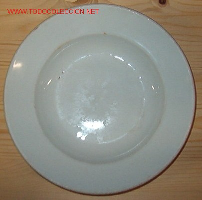 Militaria: Plato llano, a&ntilde;o 1937 - Foto 1