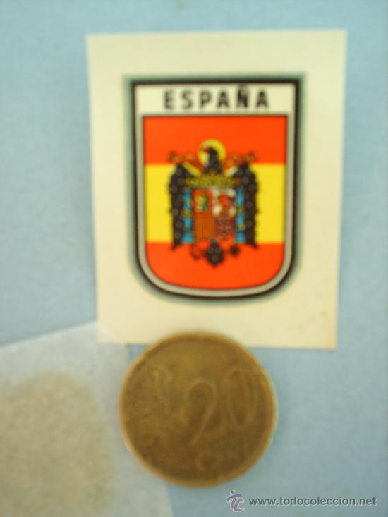 Militaria: CALCAMONIA-ESCUDO DE ESPA&Ntilde;A , aguila franquista -A&Ntilde;OS 40-50