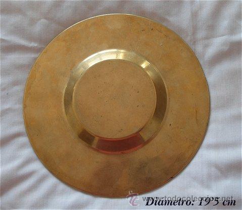 Militaria: PLATO MILITAR DE BRONCE 1944 EJERCITO ESPA&Ntilde;OL - Foto 3