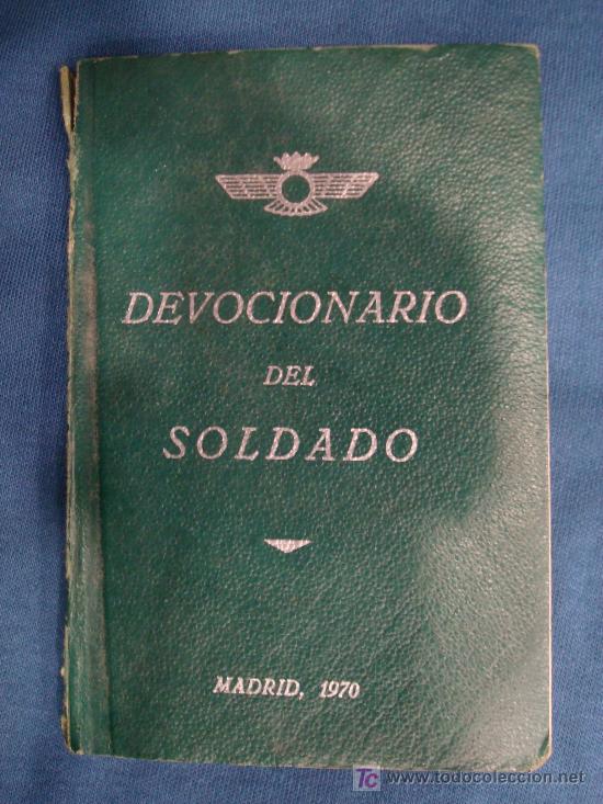Militaria: Devocionario del soldado. Ej&eacute;rcito del Aire. 1970