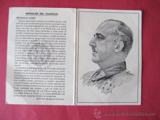 Militaria: DIPTICO HOMENAJE AL CAUDILLO 1980. ENVIO GRATIS&iexcl;&iexcl;&iexcl; - Foto 1