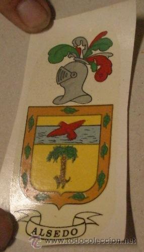 Militaria: Calcoman&iacute;a de 8 cms Alsedo