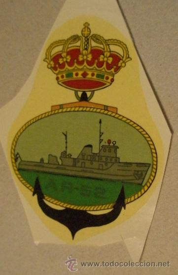 Militaria: Calcoman&iacute;a de 8 cms AR-52
